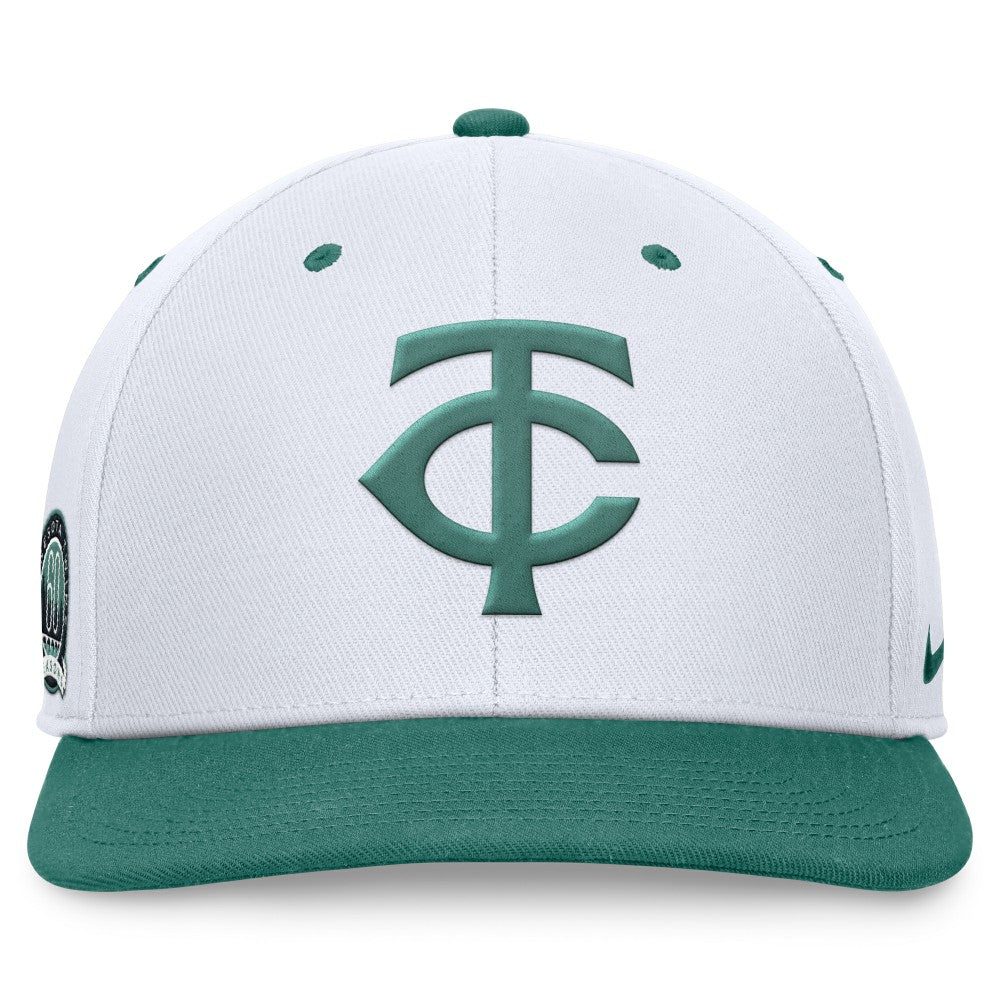 Minnesota Twins Nike Bicoastal Two-Tone Pro Performance Snapback Hat - MLB Hats