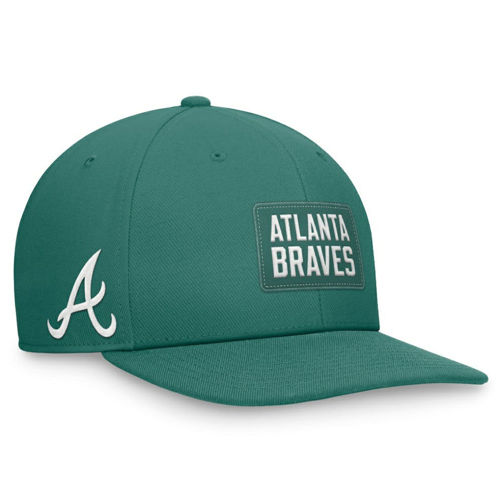 Atlanta Braves Nike Bicoastal Pro Performance Snapback Hat - MLB Hats