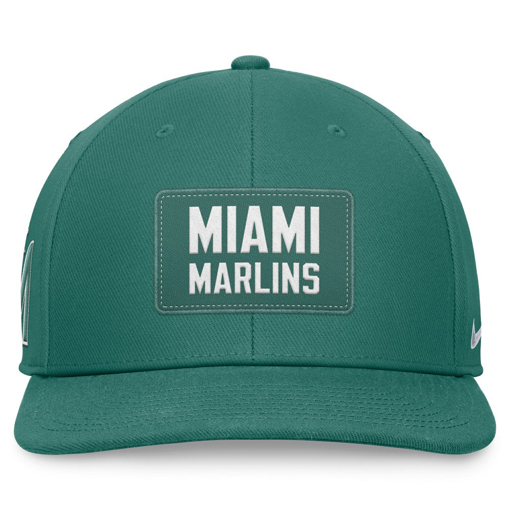 Miami Marlins Nike Bicoastal Pro Performance Snapback Hat - MLB Hats