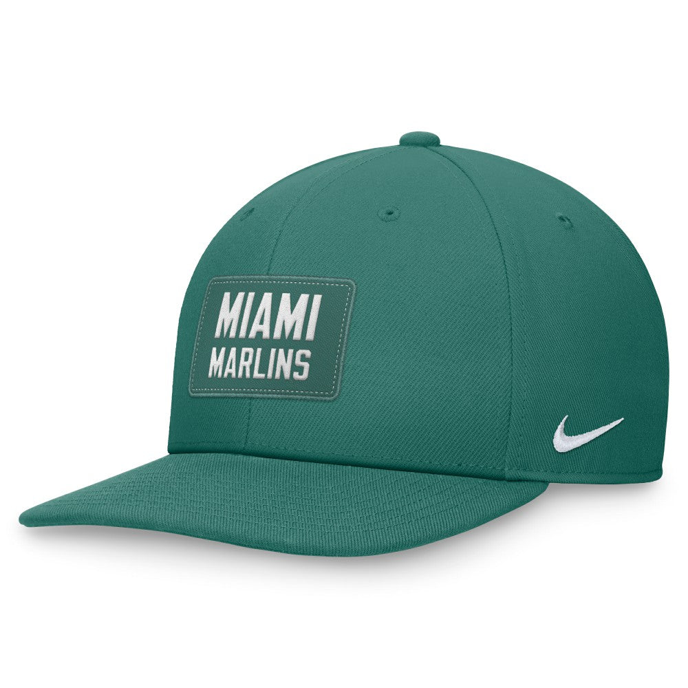 Miami Marlins Nike Bicoastal Pro Performance Snapback Hat - MLB Hats