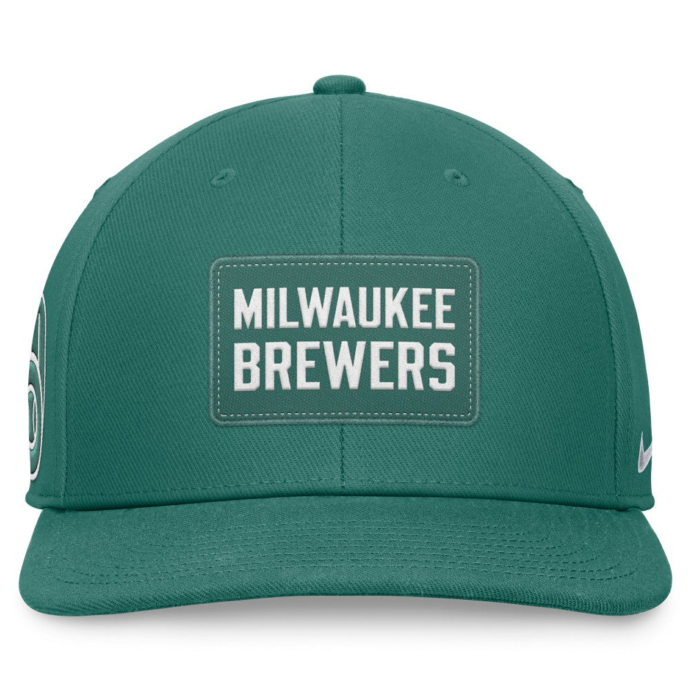 Milwaukee Brewers Nike Bicoastal Pro Performance Snapback Hat - MLB Hats