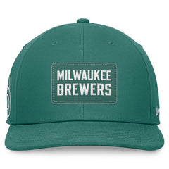 Milwaukee Brewers Nike Bicoastal Pro Performance Snapback Hat - MLB Hats
