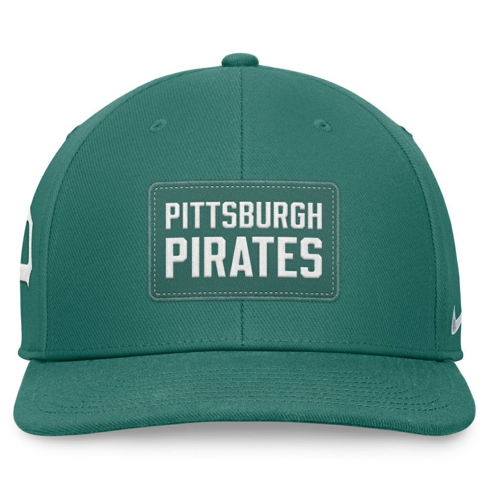 Pittsburgh Pirates Nike Bicoastal Pro Performance Snapback Hat - MLB Hats