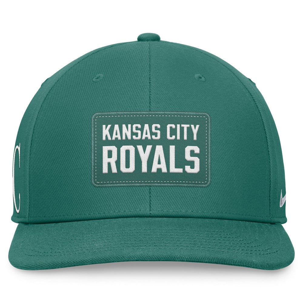Kansas City Royals Nike Bicoastal Pro Performance Snapback Hat - MLB Hats