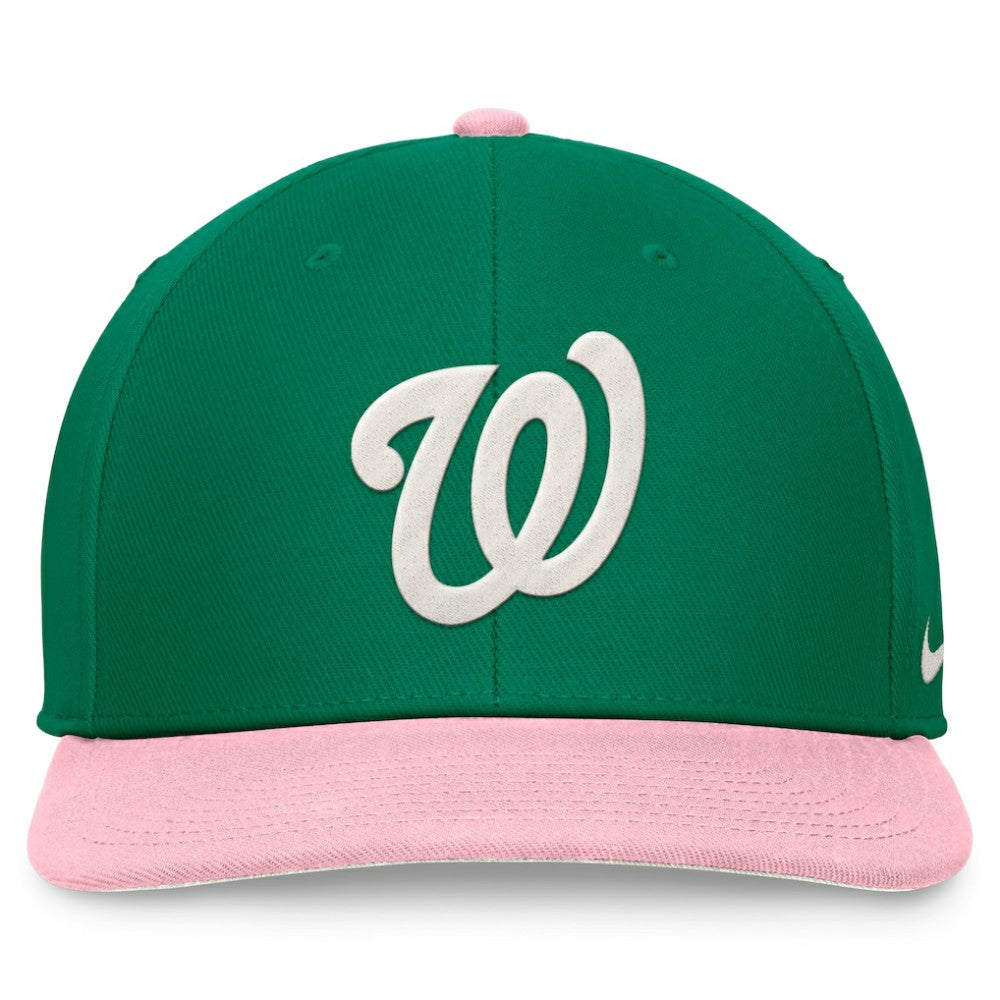 Washington Nationals Nike Malachite Pro Performance Snapback Hat - MLB Hats