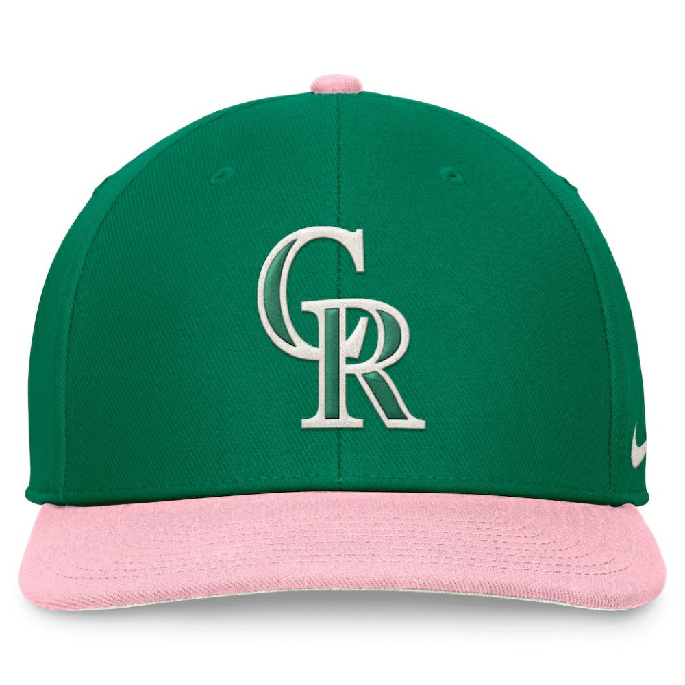 Colorado Rockies Nike Malachite Pro Performance Snapback Hat - MLB Hats
