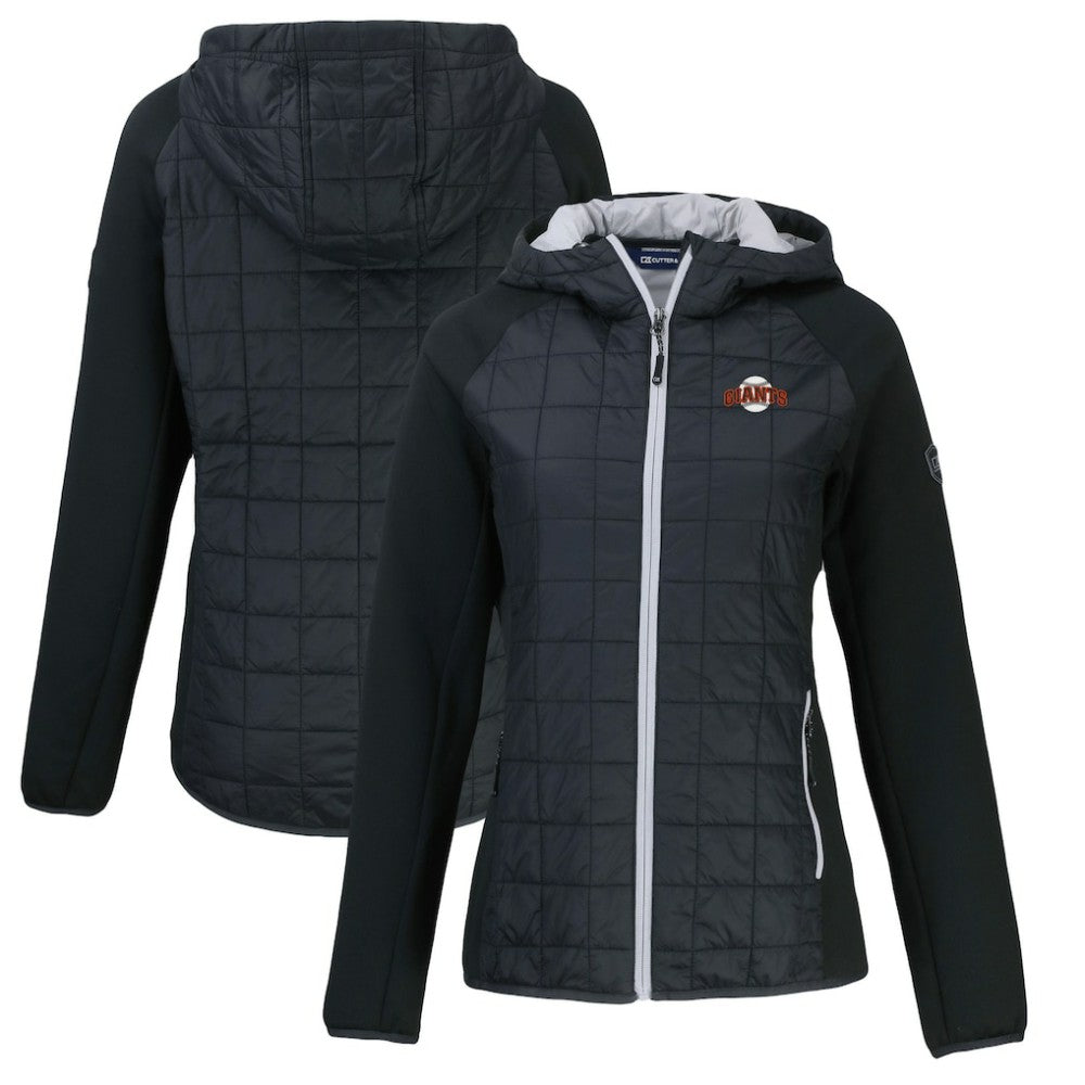 San Francisco Giants Cutter & Buck Women's Cooperstown Collection Rainier Primaloft Eco Full-Zip Hybrid Jacket - MLB Jackets