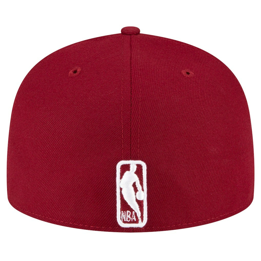 Wine Cleveland Cavaliers 59FIFTY Fitted Hat sale | NBA