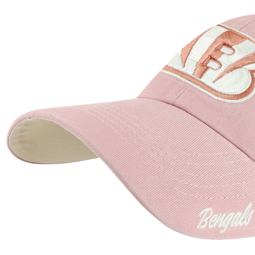 Cincinnati Bengals '47 Women's Ballpark Cheer Dusty Rose Clean Up Adjustable Hat | NFL US