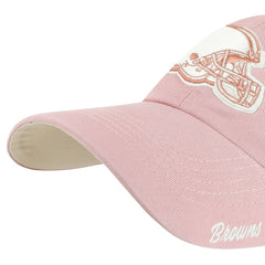 Cleveland Browns '47 Women's Ballpark Cheer Dusty Rose Clean Up Adjustable Hat | NFL Sale
