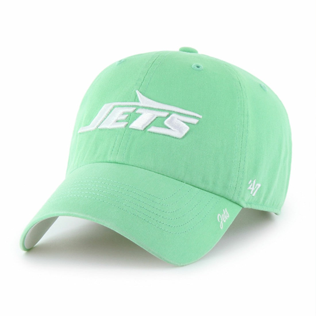 New York Jets '47 Women's Luminance Cheer Clean Up Adjustable Hat | NFL Discount