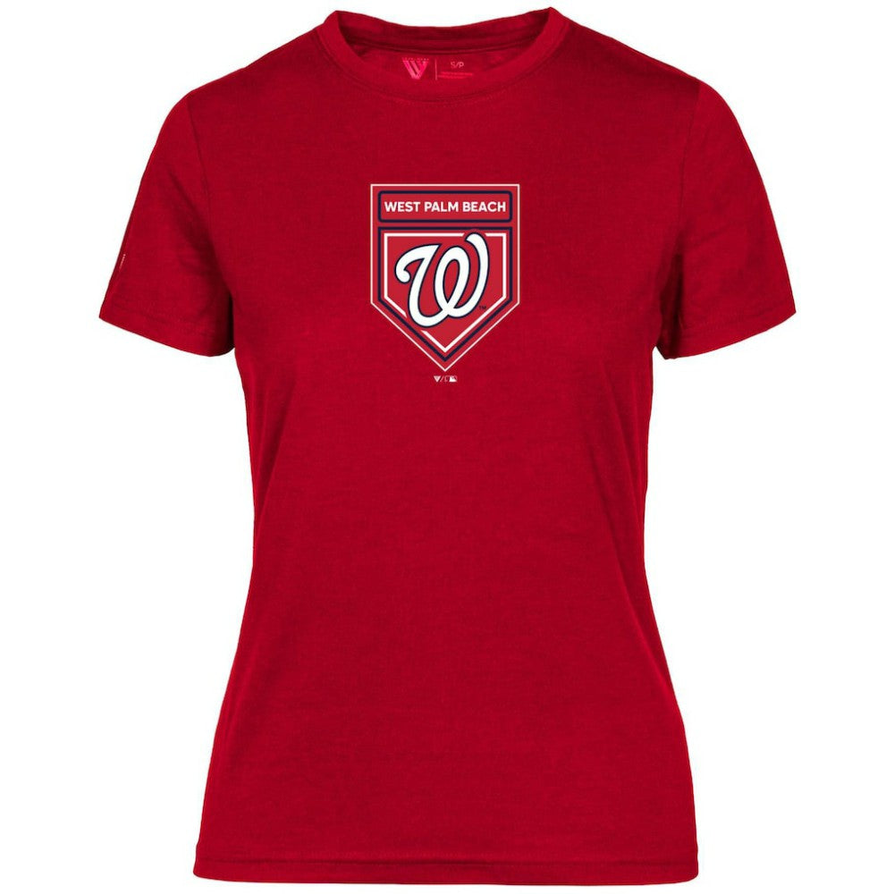 Washington Nationals Levelwear Women's 2024 Spring Training Maddox T-Shirt - MLB T-shirts
