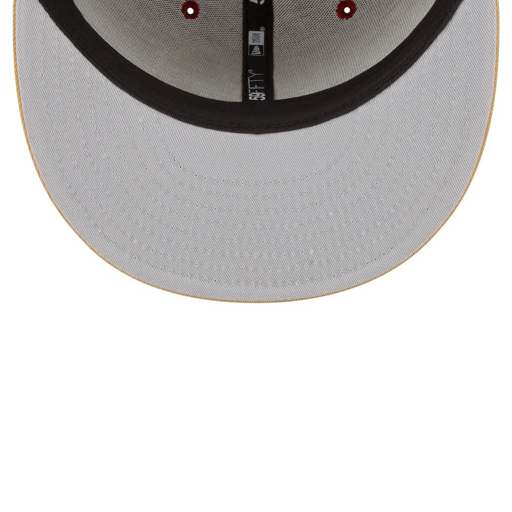 Wine/Gold Cleveland Cavaliers 2-Tone 59FIFTY Fitted Hat sale | NBA