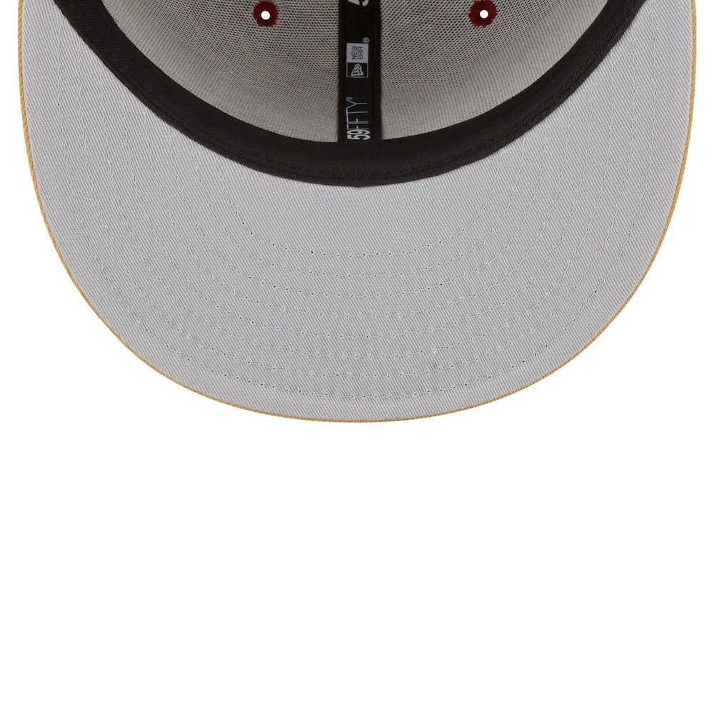 Wine/Gold Cleveland Cavaliers 2-Tone 59FIFTY Fitted Hat sale | NBA