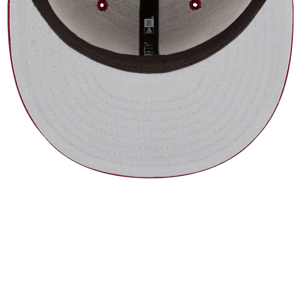 Wine Cleveland Cavaliers Team Color 9FIFTY Snapback Hat sale | NBA