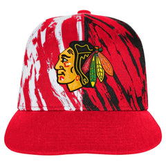 Chicago Blackhawks Youth Propel Flat Brim Snapback Hat -  NHL Hats
