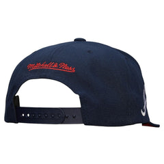 Atlanta Braves Mitchell & Ness Team Tagged Snapback Hat - MLB Hats