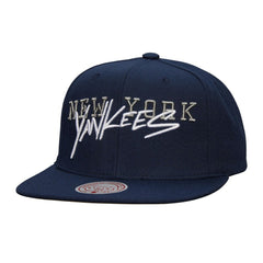New York Yankees Mitchell & Ness Team Tagged Snapback Hat - MLB Hats
