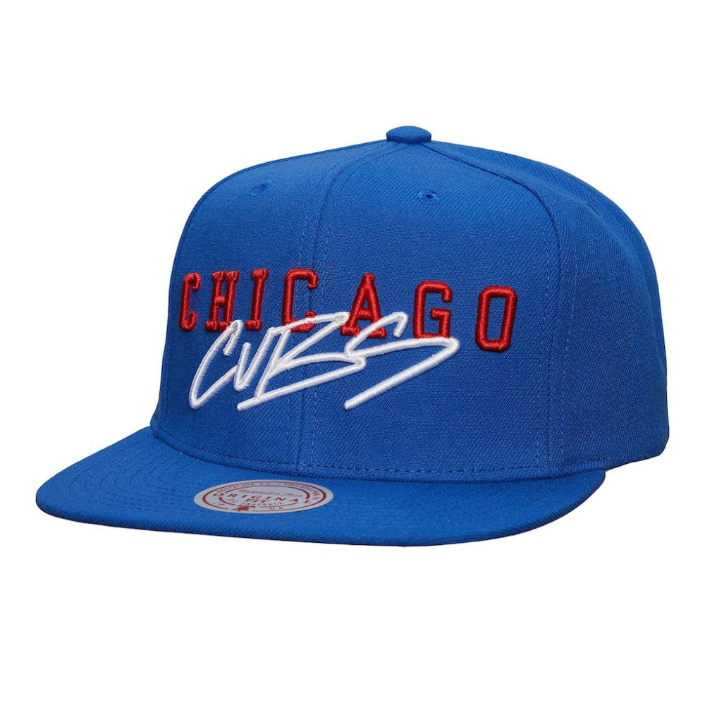 Chicago Cubs Mitchell & Ness Team Tagged Snapback Hat - MLB Hats