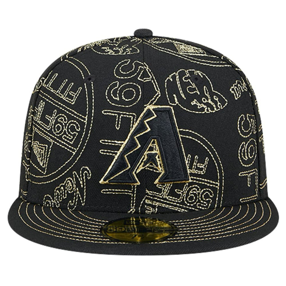 Arizona Diamondbacks New Era 59FIFTY Day Allover Fitted Hat - MLB Hats