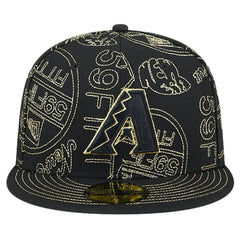 Arizona Diamondbacks New Era 59FIFTY Day Allover Fitted Hat - MLB Hats