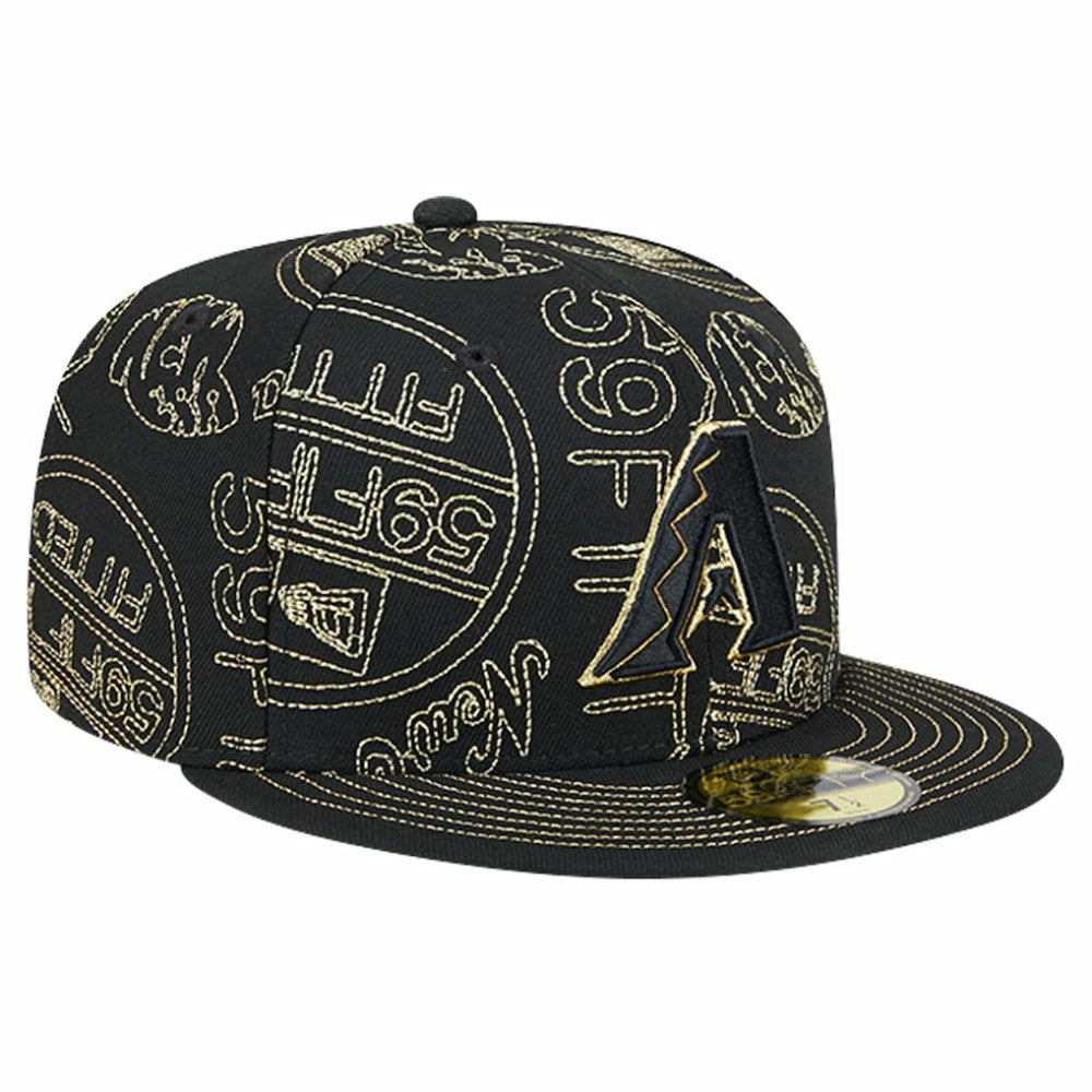 Arizona Diamondbacks New Era 59FIFTY Day Allover Fitted Hat - MLB Hats