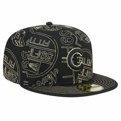 Chicago Cubs New Era 59FIFTY Day Allover Fitted Hat - MLB Hats