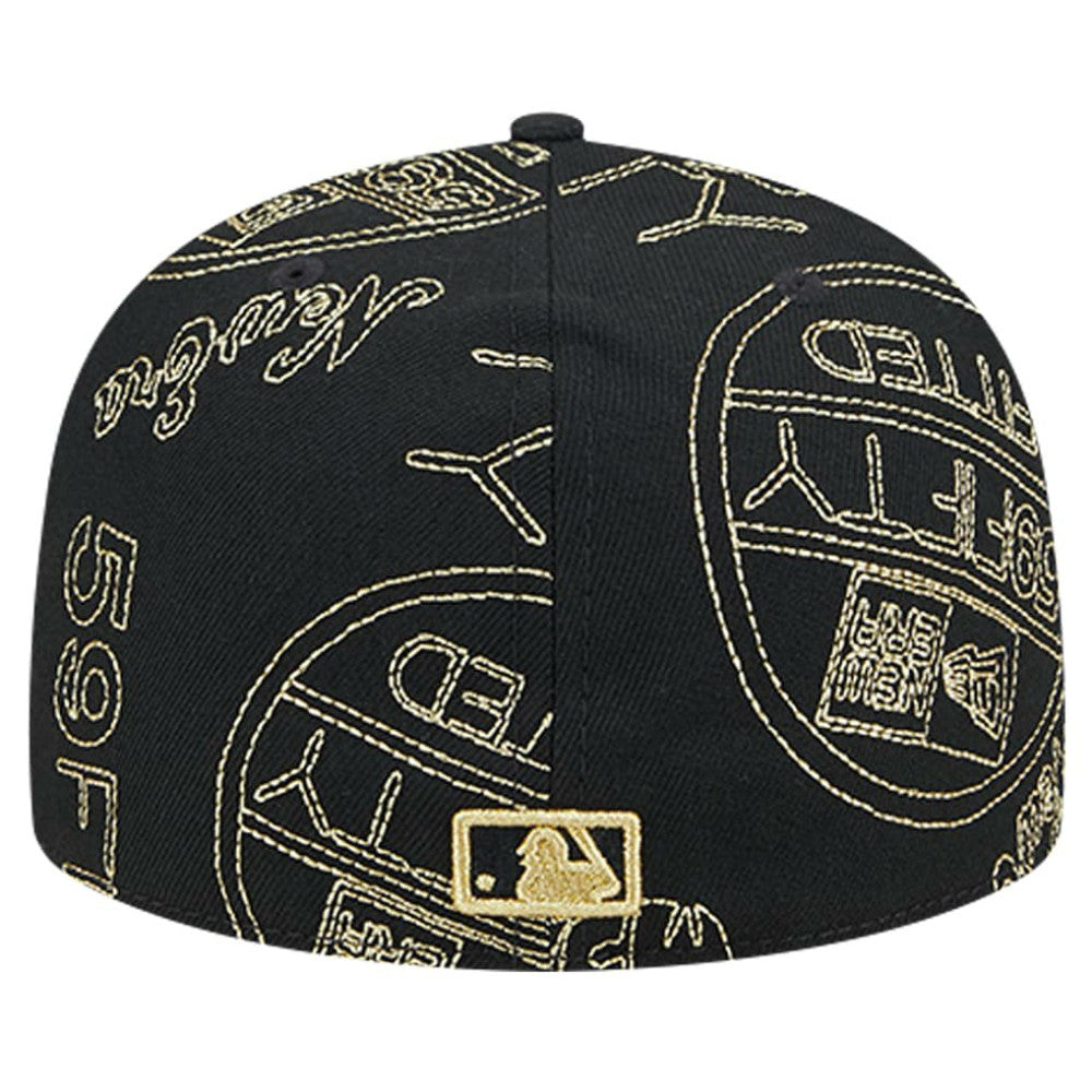 Chicago Cubs New Era 59FIFTY Day Allover Fitted Hat - MLB Hats