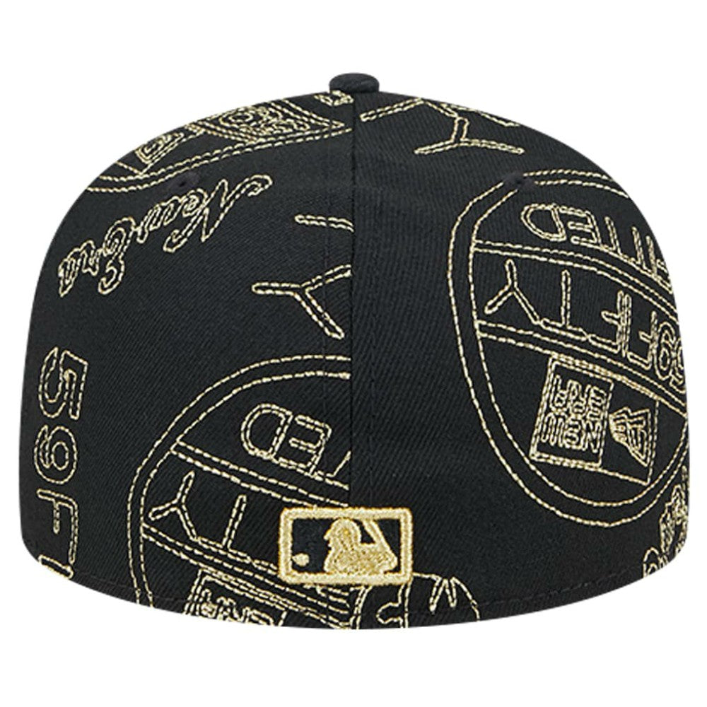 Detroit Tigers New Era 59FIFTY Day Allover Fitted Hat - MLB Hats