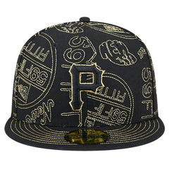 Pittsburgh Pirates New Era 59FIFTY Day Allover Fitted Hat - MLB Hats