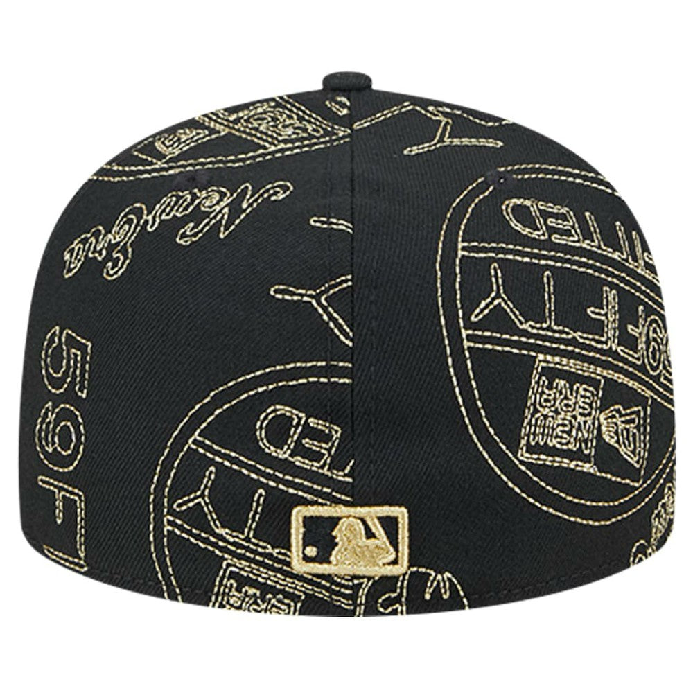 Pittsburgh Pirates New Era 59FIFTY Day Allover Fitted Hat - MLB Hats