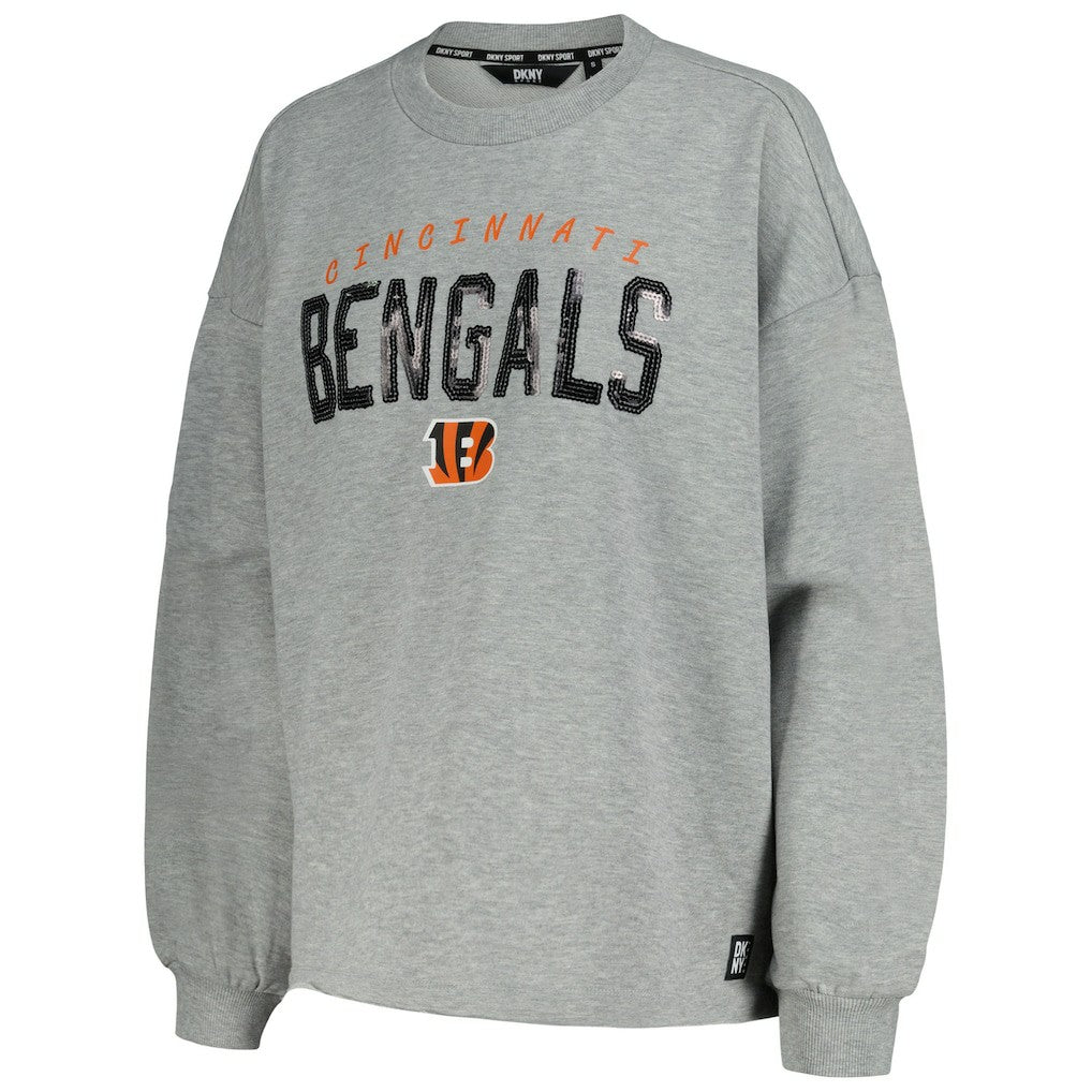 Cincinnati Bengals DKNY Sport Women's Penelope Pullover Sweatshirt | NFL On sale