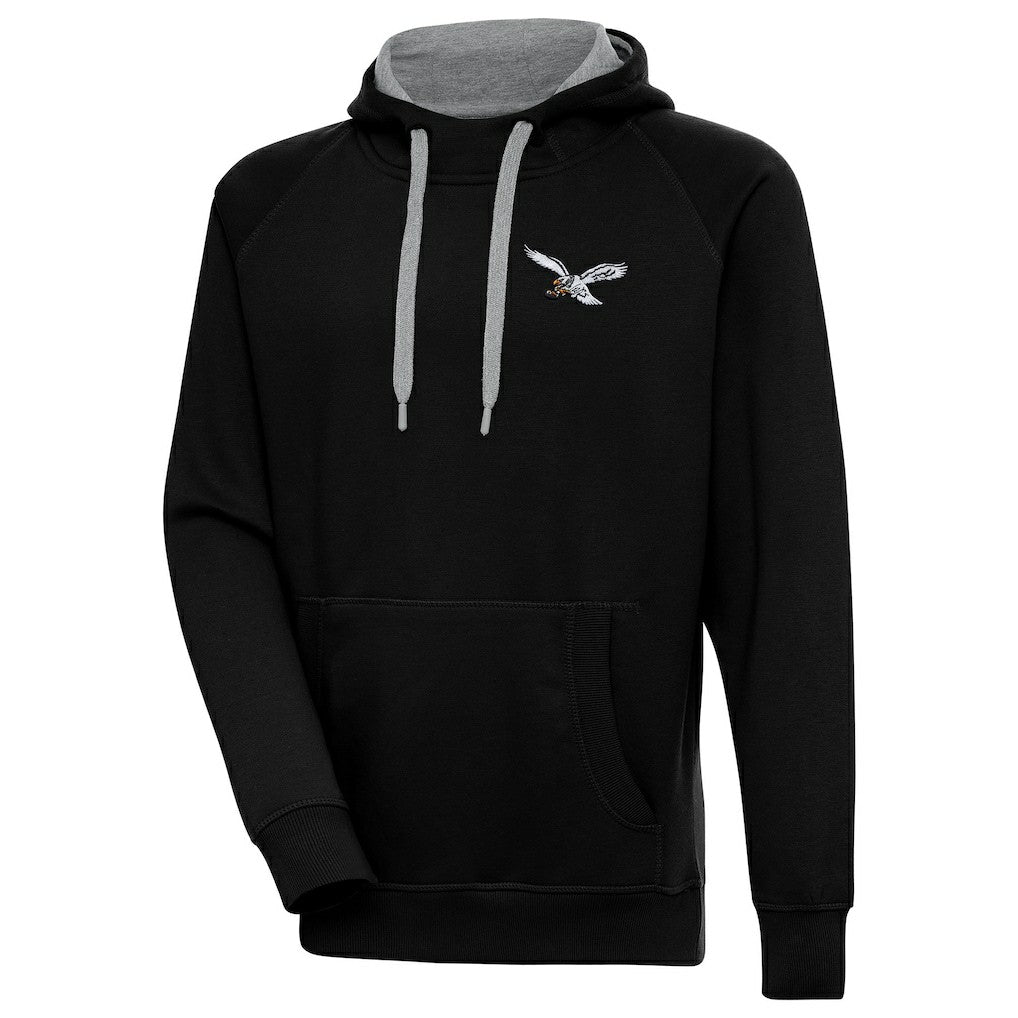 Philadelphia Eagles Antigua Throwback Logo Victory Pullover Hoodie | NFL On sale