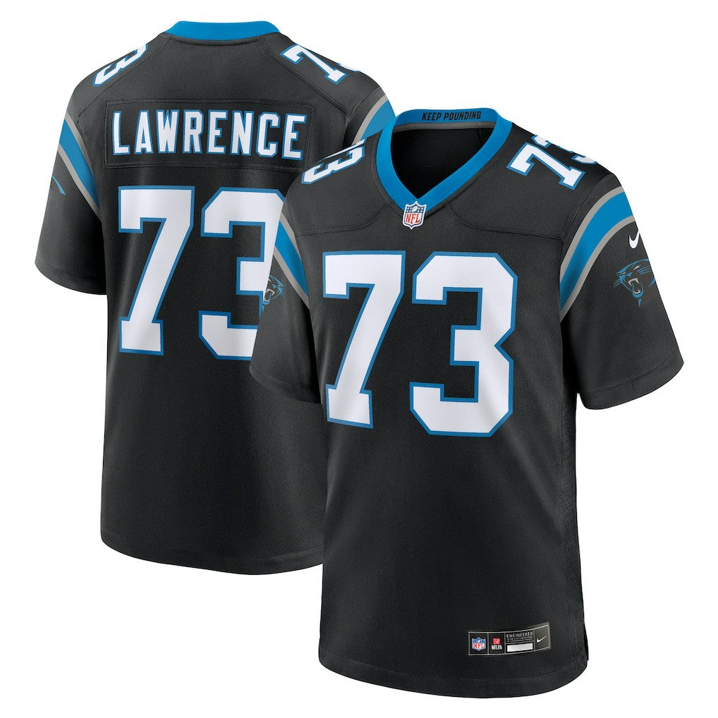 Carolina Panthers Rashard Lawrence  Game Jersey | NFL Outlet