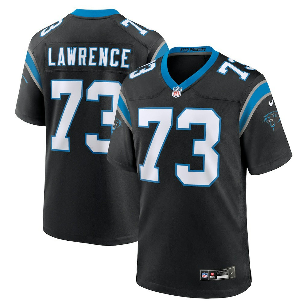 Carolina Panthers Rashard Lawrence  Game Jersey | NFL Outlet