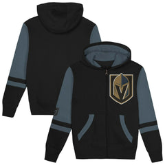 Vegas Golden Knights Preschool Face Off Full-Zip Hoodie -  NHL Hoodies