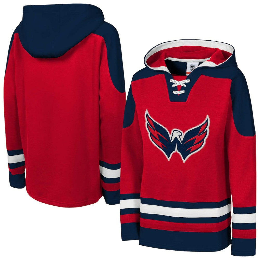 Washington Capitals Youth Ageless Must Have Home V-Neck Pullover Hoodie -  NHL Hoodies
