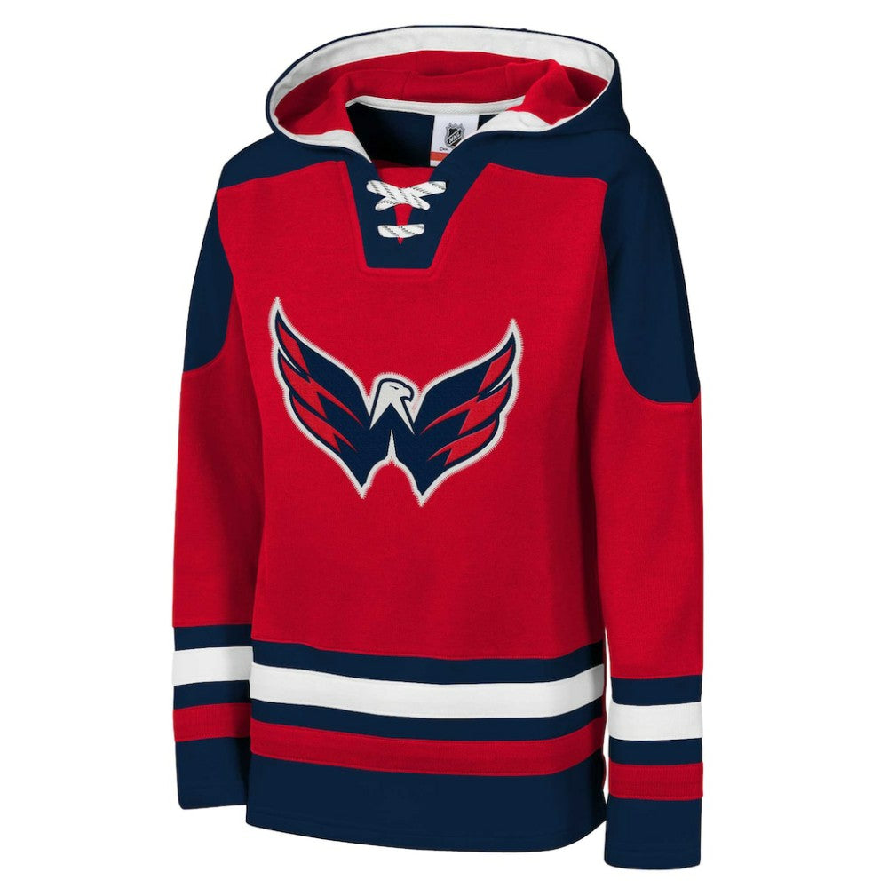 Washington Capitals Youth Ageless Must Have Home V-Neck Pullover Hoodie -  NHL Hoodies