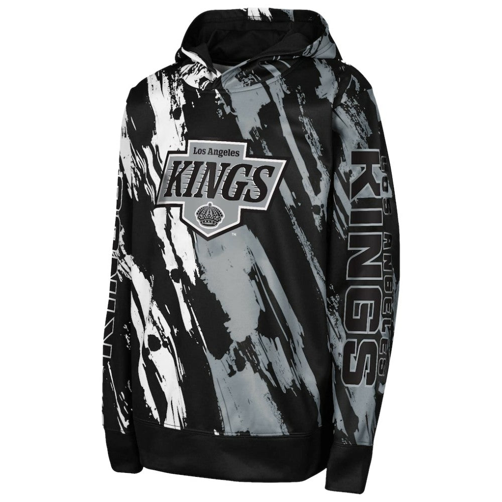 Los Angeles Kings Youth Master Snipe Pullover Hoodie -  NHL Hoodies