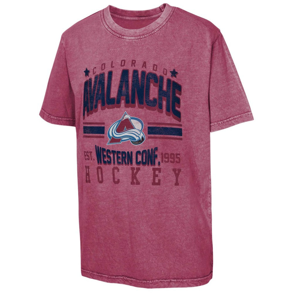 Colorado Avalanche Youth Sure Short T-Shirt -  NHL T-shirts