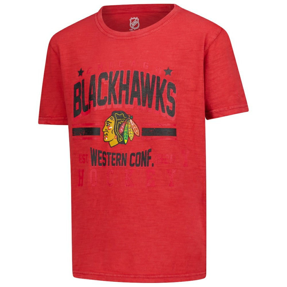 Chicago Blackhawks Youth Sure Short T-Shirt -  NHL T-shirts