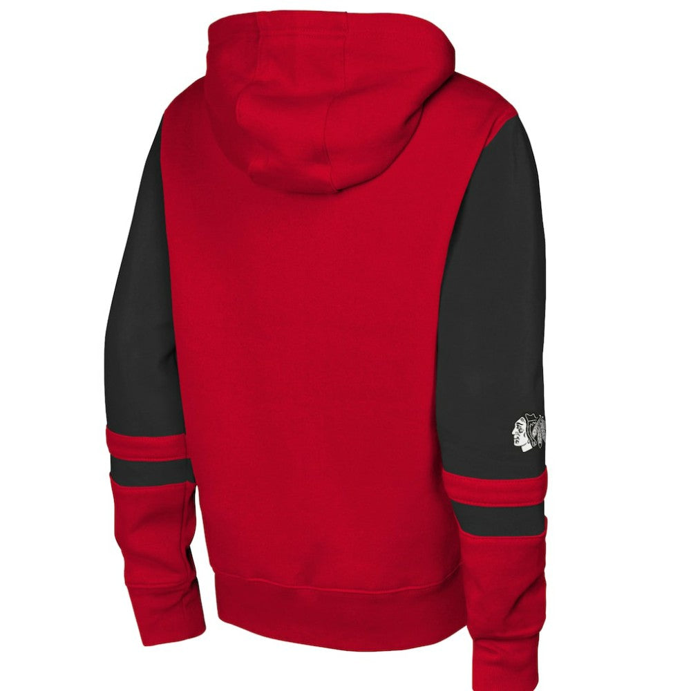 Chicago Blackhawks Youth Face Off Full-Zip Hoodie -  NHL Hoodies