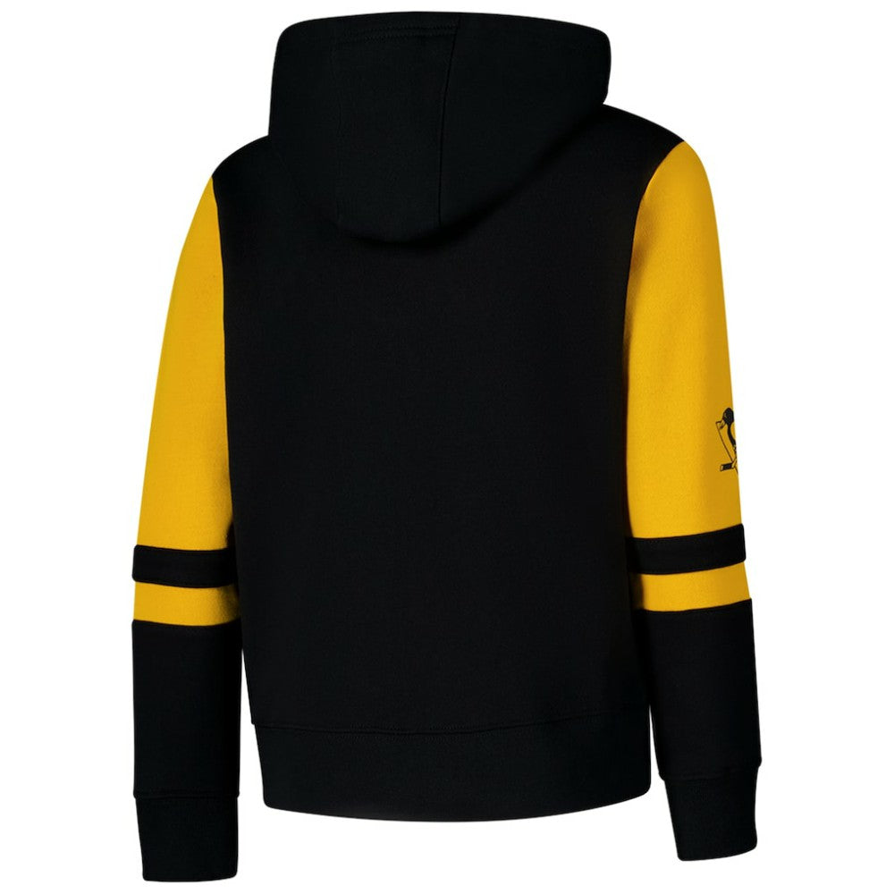 Pittsburgh Penguins Youth Face Off Full-Zip Hoodie -  NHL Hoodies