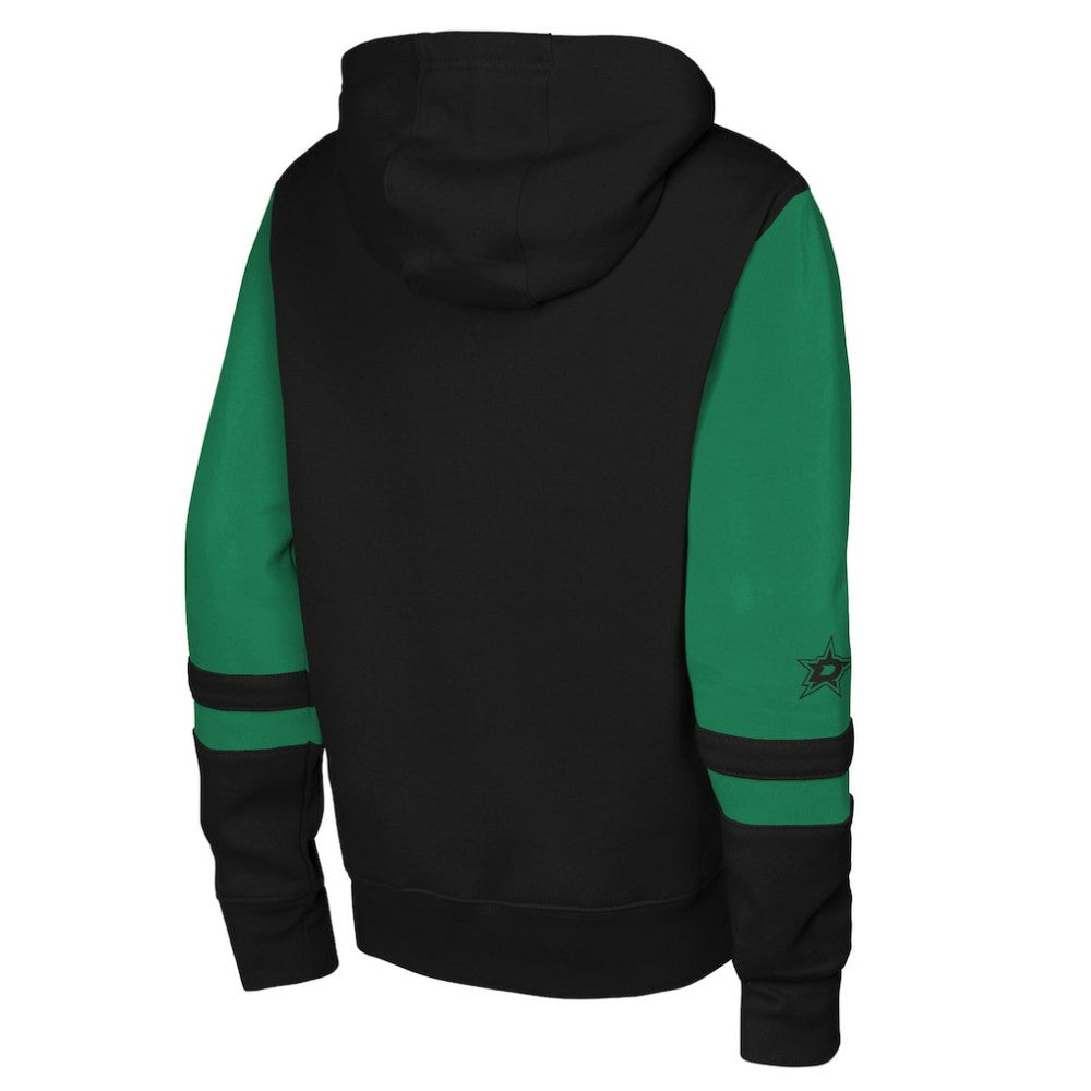 Dallas Stars Youth Face Off Full-Zip Hoodie -  NHL Hoodies