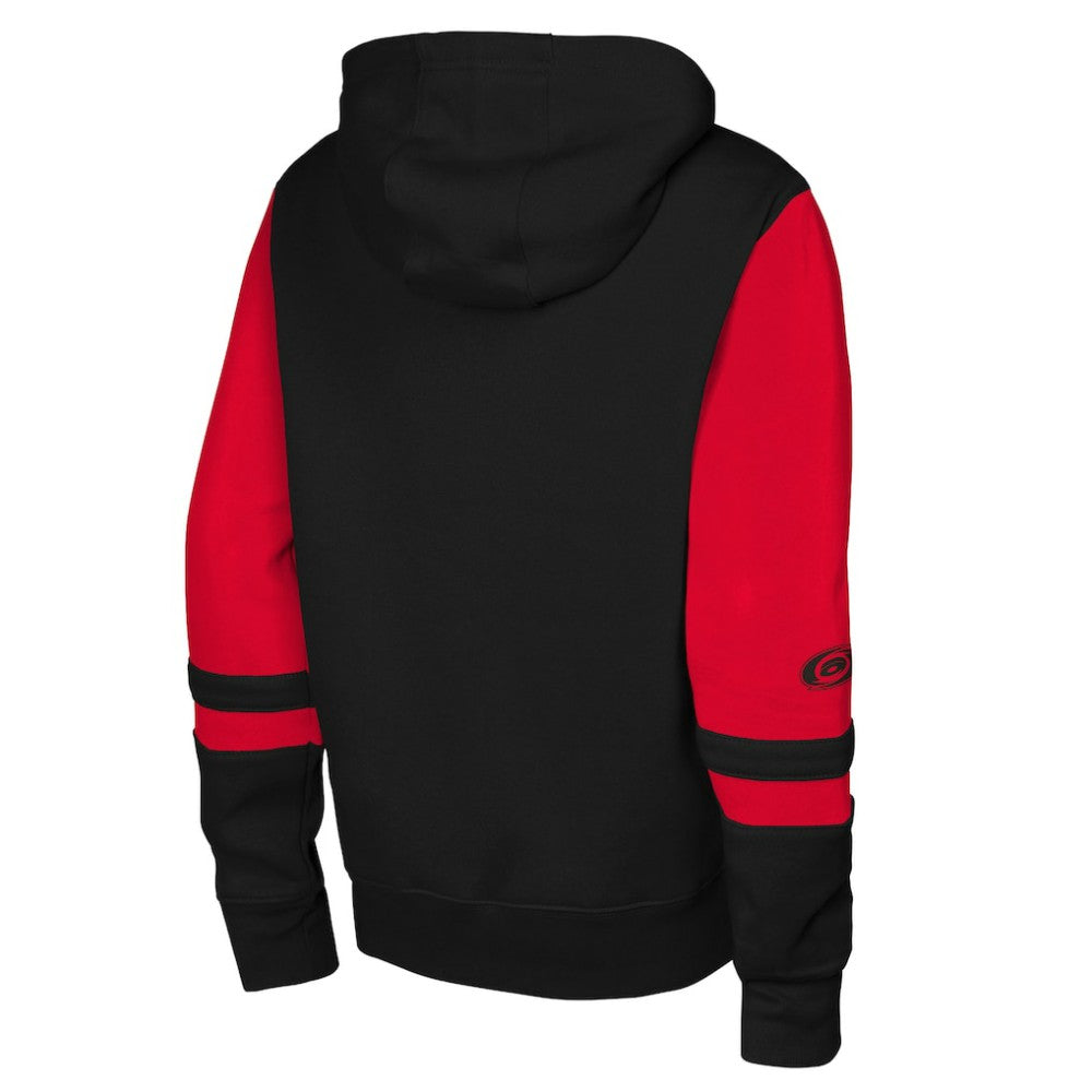 Carolina Hurricanes Youth Face Off Full-Zip Hoodie -  NHL Hoodies
