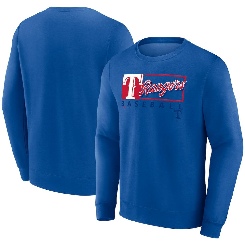 Texas Rangers Profile Big & Tall Pullover Sweatshirt - MLB Pullover