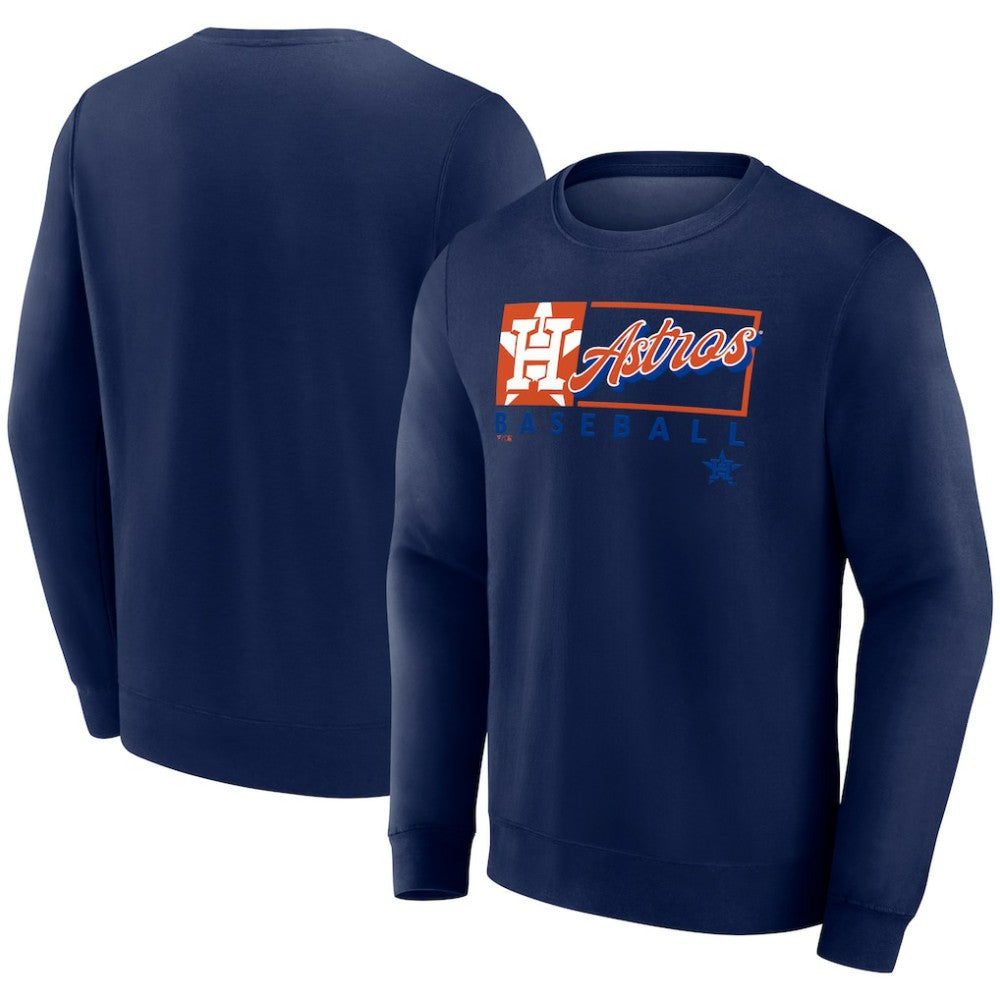 Houston Astros Profile Big & Tall Pullover Sweatshirt - MLB Pullover