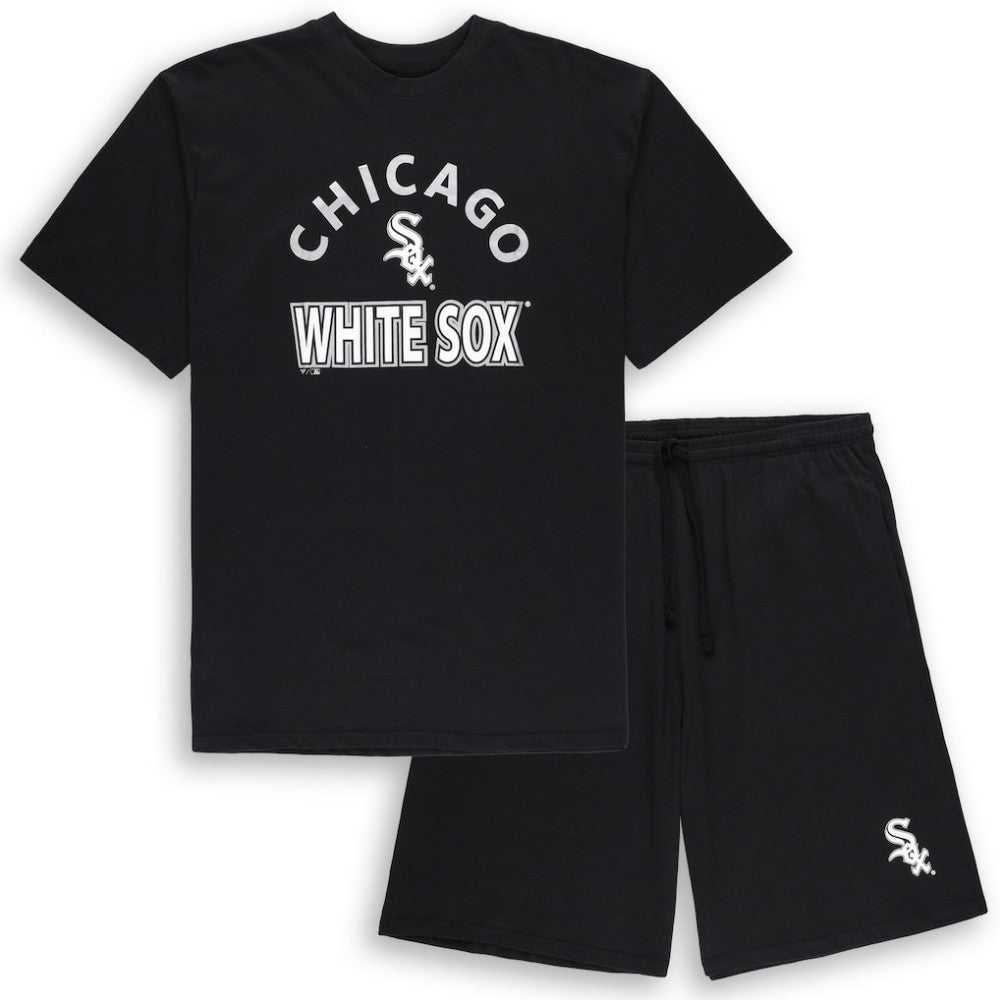Chicago White Sox Profile Big & Tall T-Shirt & Shorts Combo Set - MLB Shorts