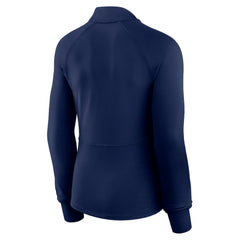New York Yankees Fanatics Women's Elements Raglan Tri-Blend Quarter-Zip Top - MLB Tops