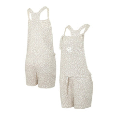 Chicago Cubs Concepts Sport Women's Montana Hacci Knit Romper Overalls - MLB